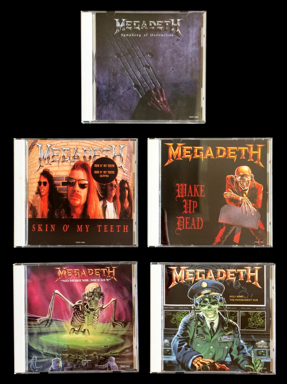 Megadeth - Megabox Single Collection CD Photo | Metal Kingdom