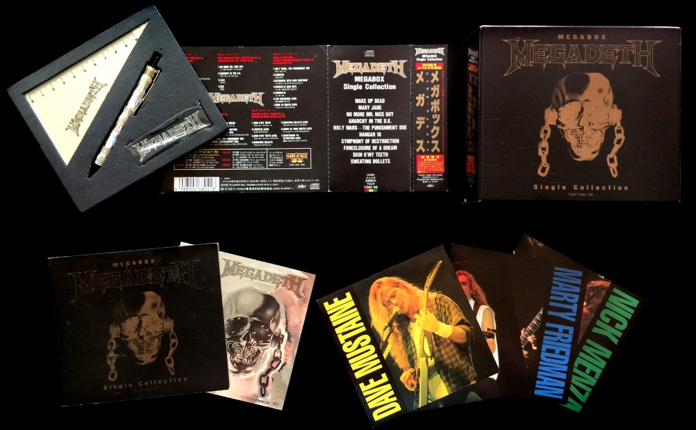 Megadeth - Megabox Single Collection CD Photo | Metal Kingdom