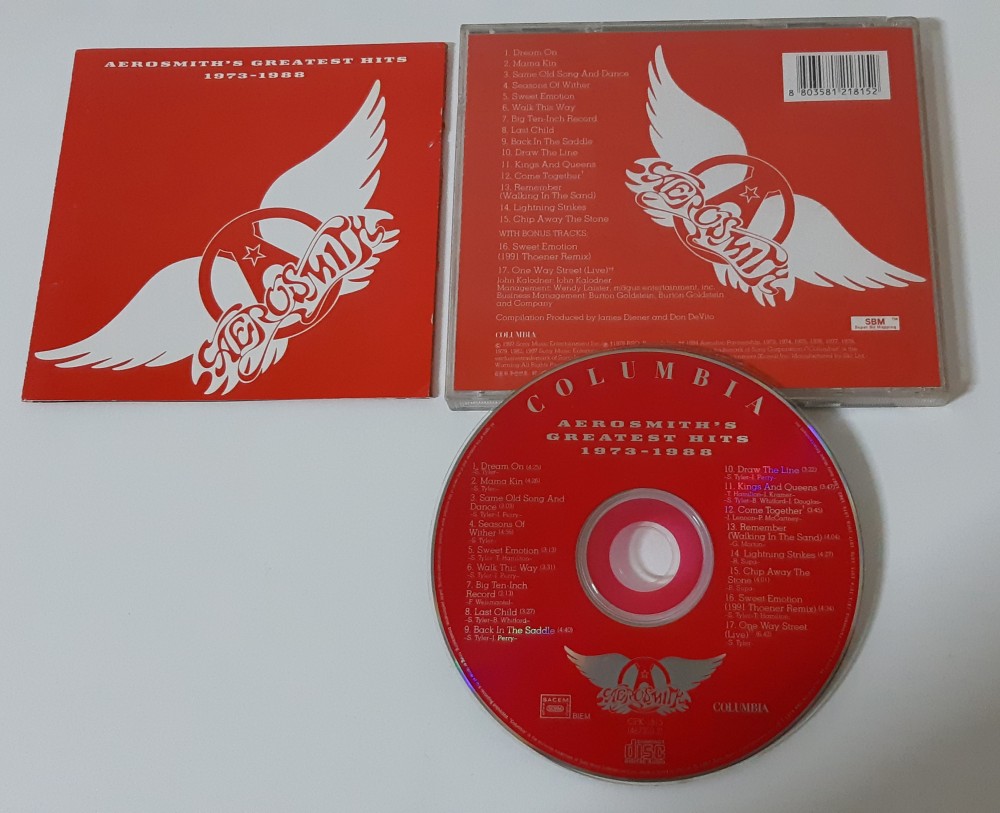 Aerosmith Greatest Hits Cd Photo Metal Kingdom