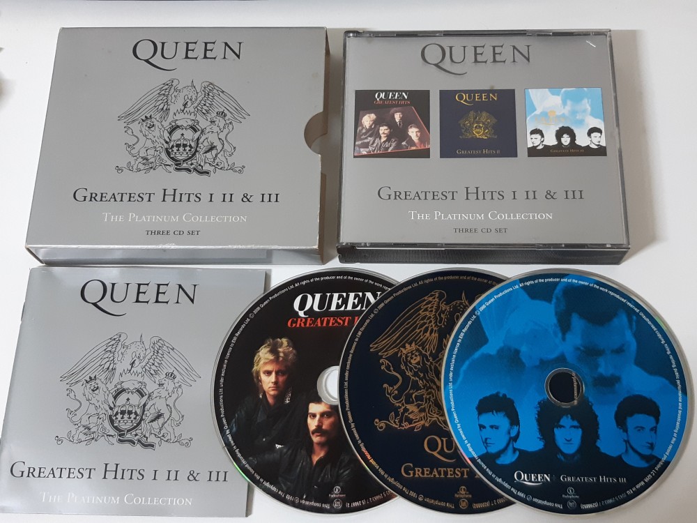 Collection где купить. Queen Greatest Hits диск. Queen Greatest Hits 1981 CD. Queen диск EMI. Queen Greatest Hits 1 2 3 Platinum collection.