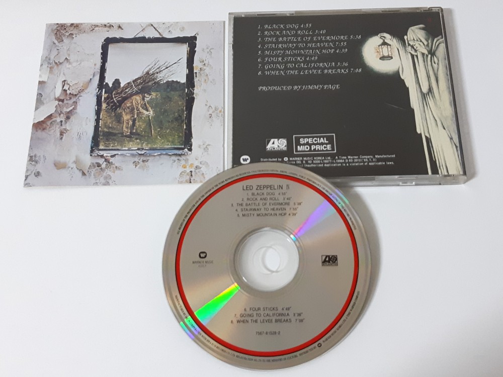Led Zeppelin iv album Stock Photo - Alamy, led zeppelin cd