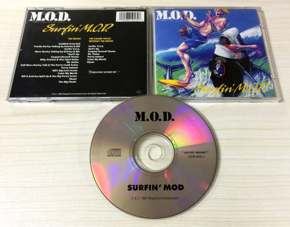 Method of Destruction - Surfin' M.O.D. CD Photo