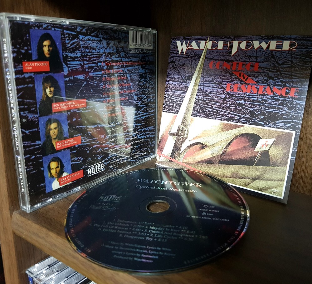 Watchtower - Control and Resistance CD Photo | Metal Kingdom