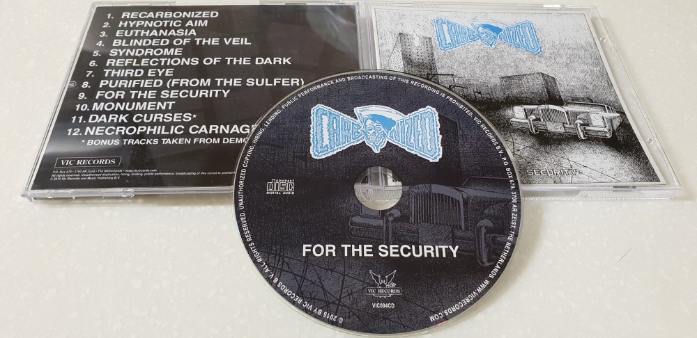Carbonized - For the Security CD Photo