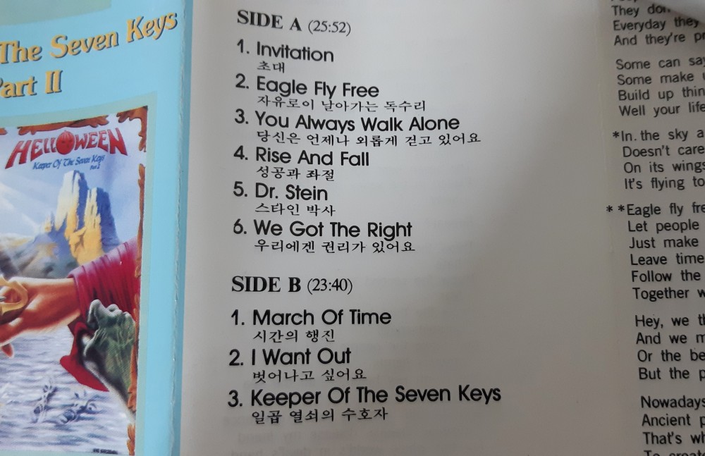Helloween Keeper Of The Seven Keys Part Ii Cassette Photo Metal Kingdom