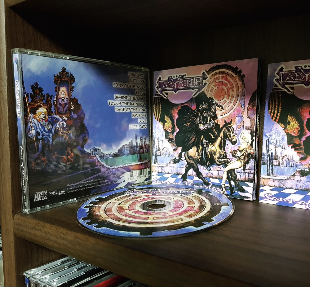 Labyrinth - Sons of Thunder CD Photo