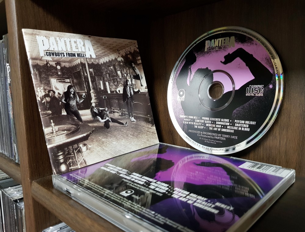 Pantera - Cowboys from Hell CD Photo