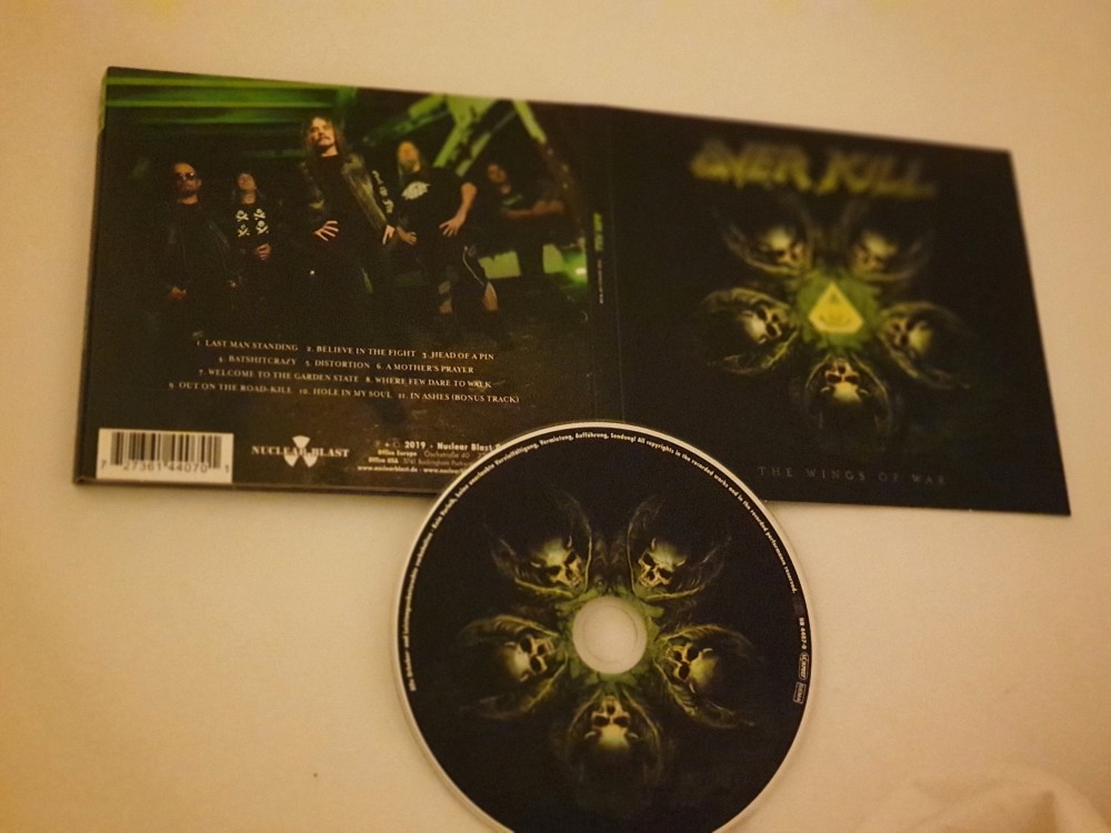 Overkill - The Wings of War CD Photo