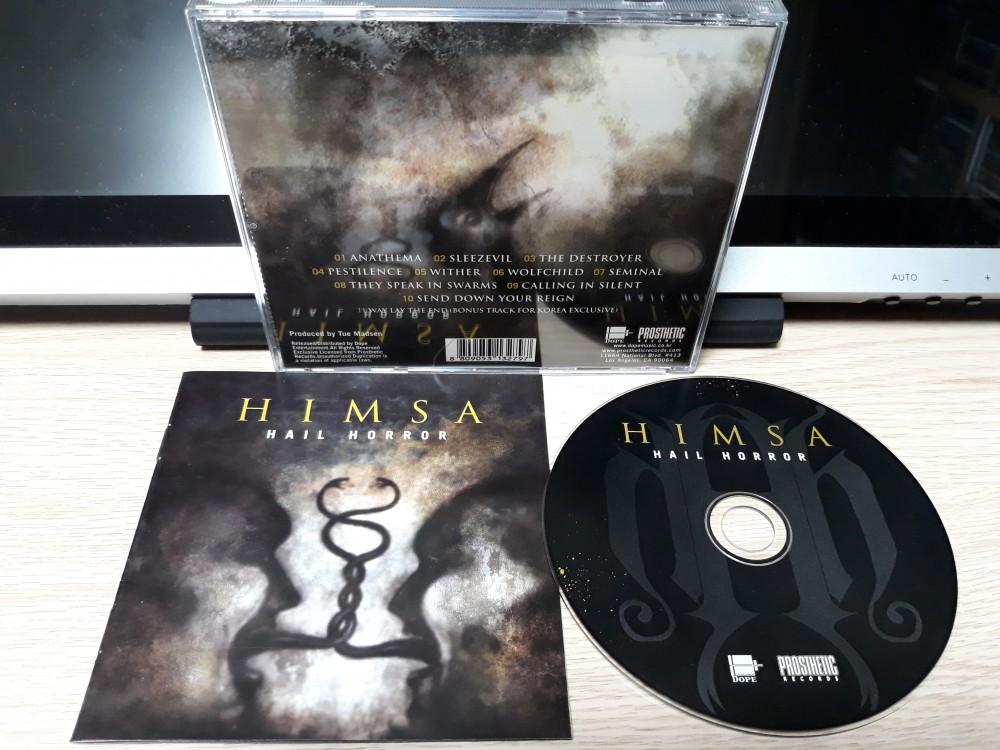 Himsa - Hail Horror CD Photo