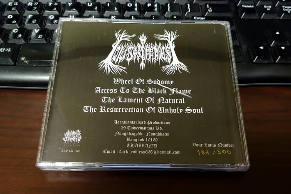 Lotus of Darkness - Wheel of Sodomy CD Photo