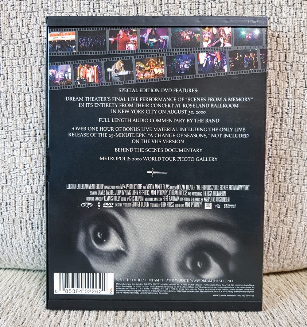 Dream Theater - Metropolis 2000: Scenes From New York DVD Photo