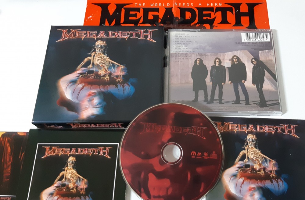Megadeth - The World Needs a Hero CD Photo