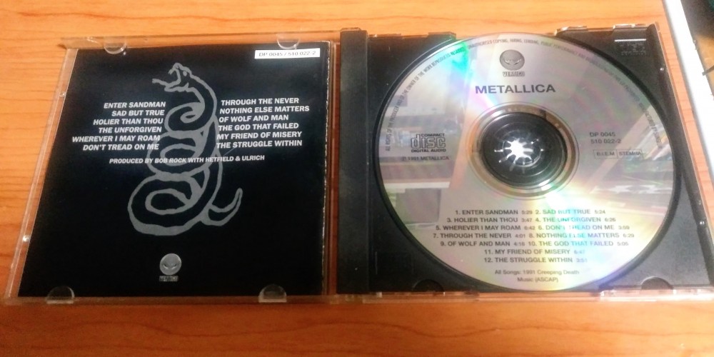 Metallica - Metallica CD Photo