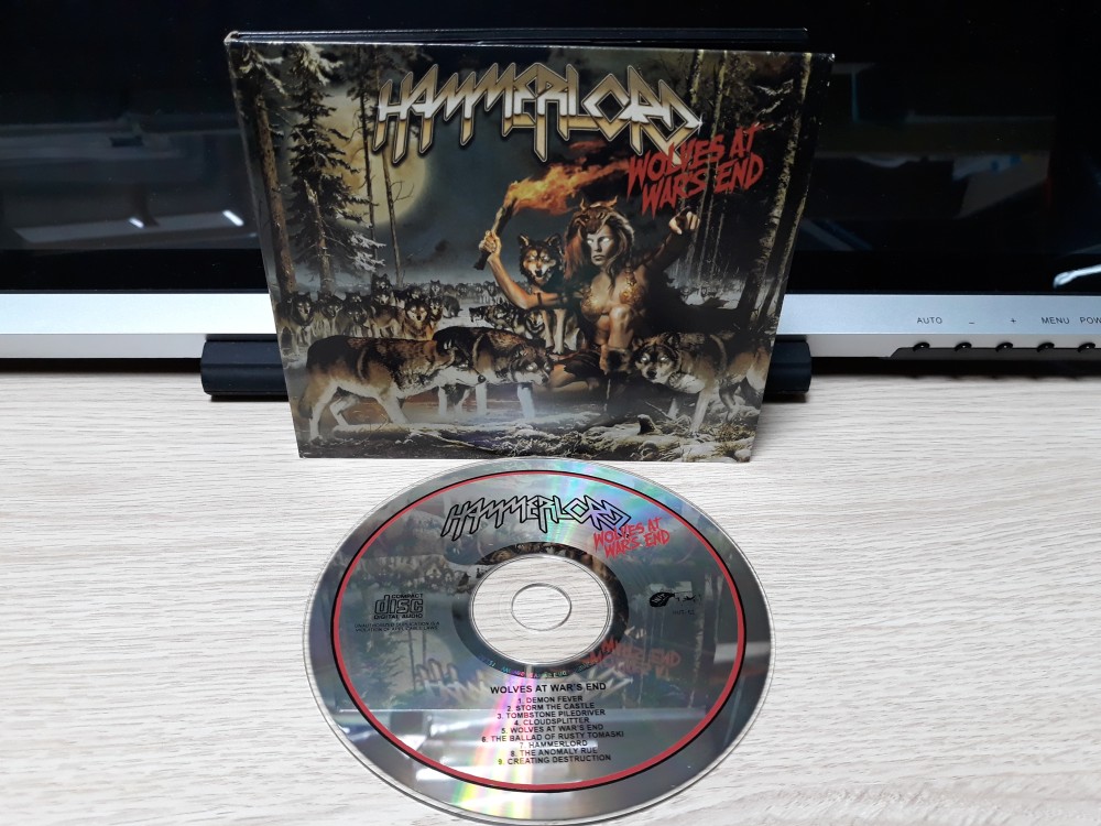 Hammerlord - Wovles at War's End CD Photo