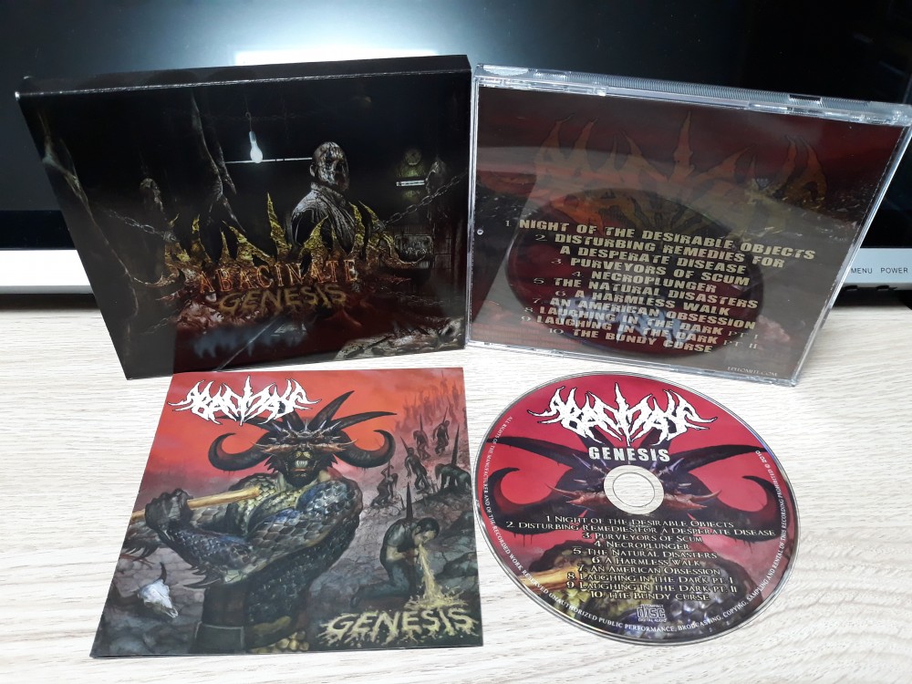 Abacinate - Genesis CD Photo