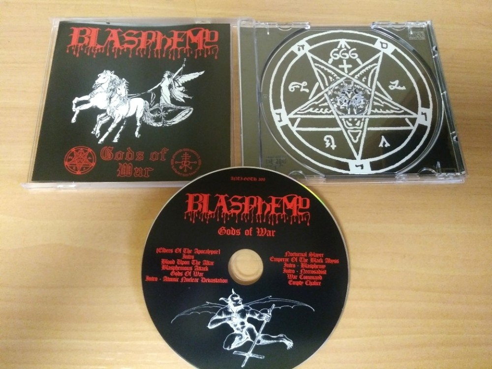 Blasphemy - Gods of War CD Photo