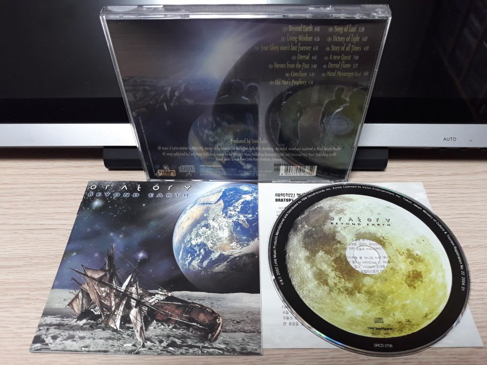Oratory - Beyond Earth CD Photo