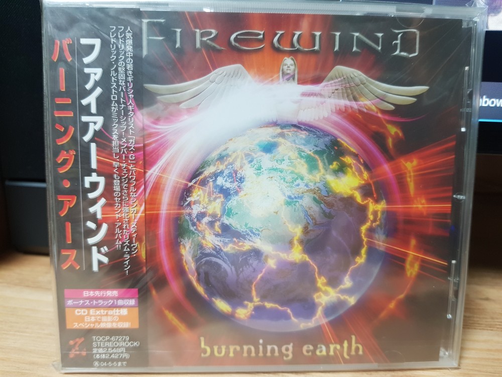 Firewind - Burning Earth CD Photo