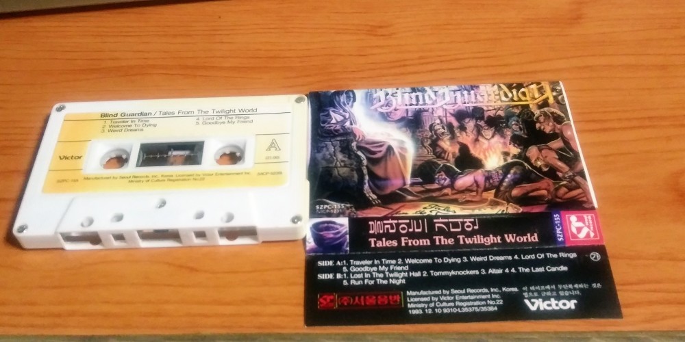 Blind Guardian - Tales from the Twilight World Cassette Photo