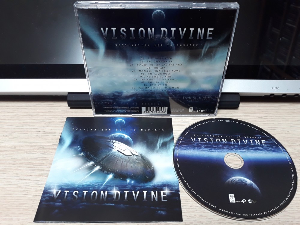 Vision Divine - Destination Set to Nowhere CD Photo