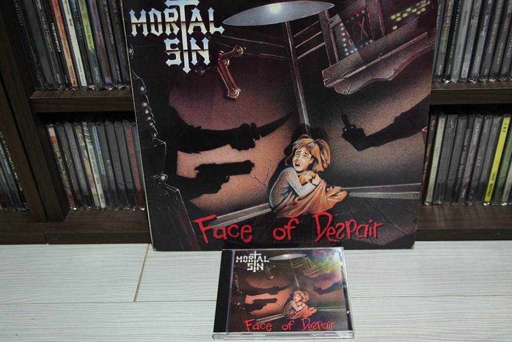 Mortal Sin - Face of Despair Vinyl, CD Photo
