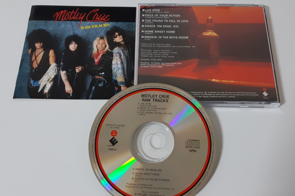 Mötley Crüe - Raw Tracks CD Photo
