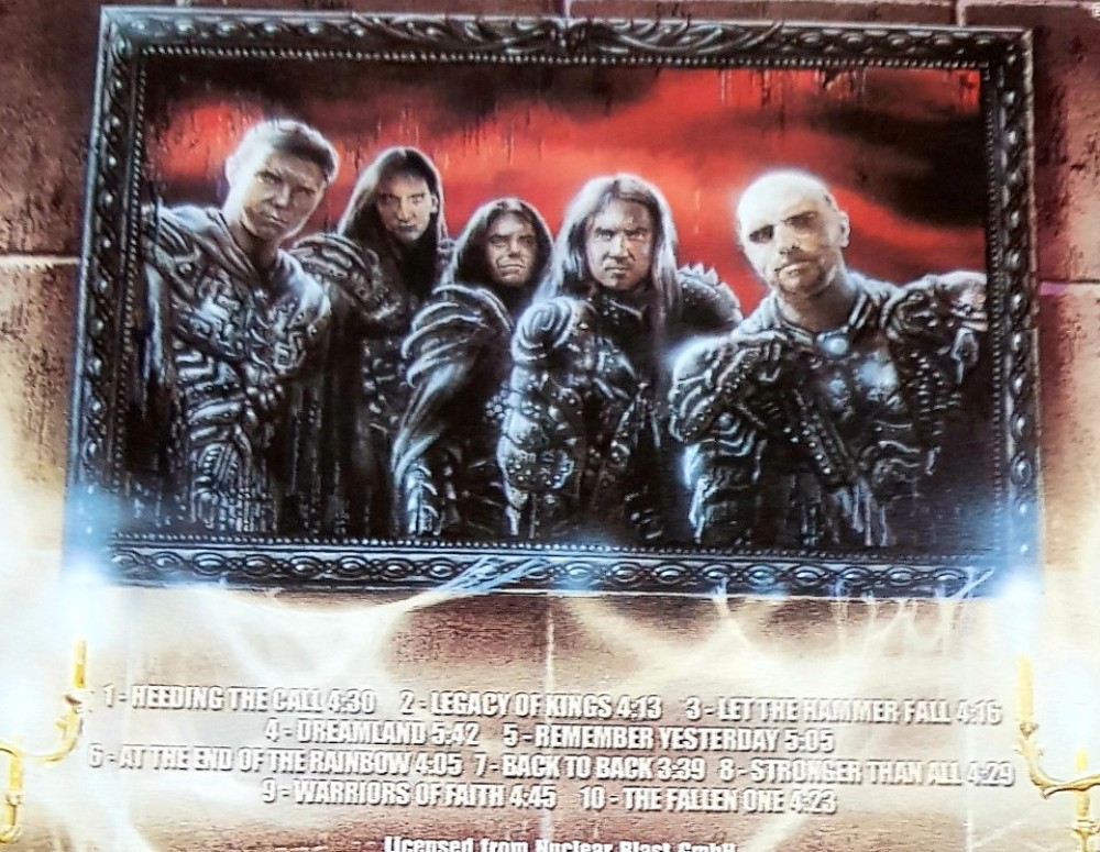 Hammerfall - Legacy of Kings CD Photo