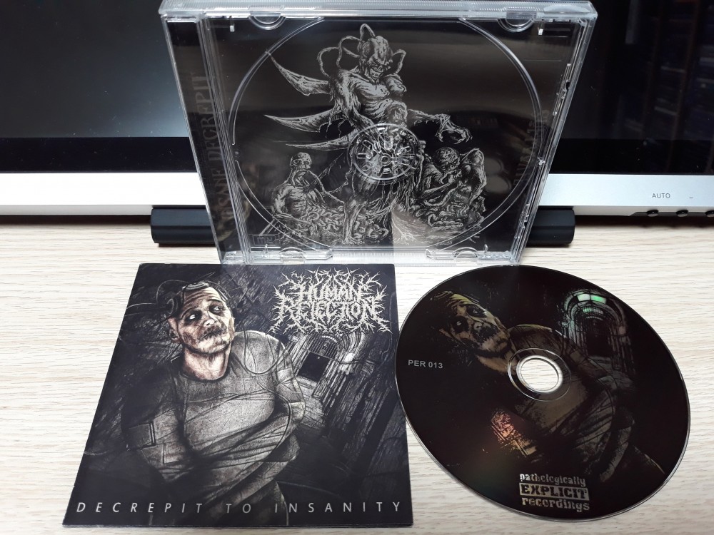 Human Rejection - Decrepit to Insanity CD Photo