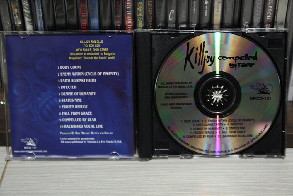 Killjoy - Compelled by Fear CD Photo