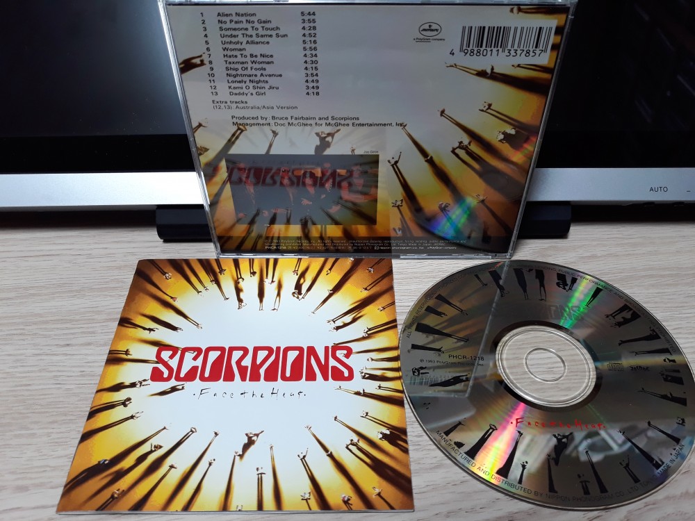 Scorpions - Face the Heat CD Photo