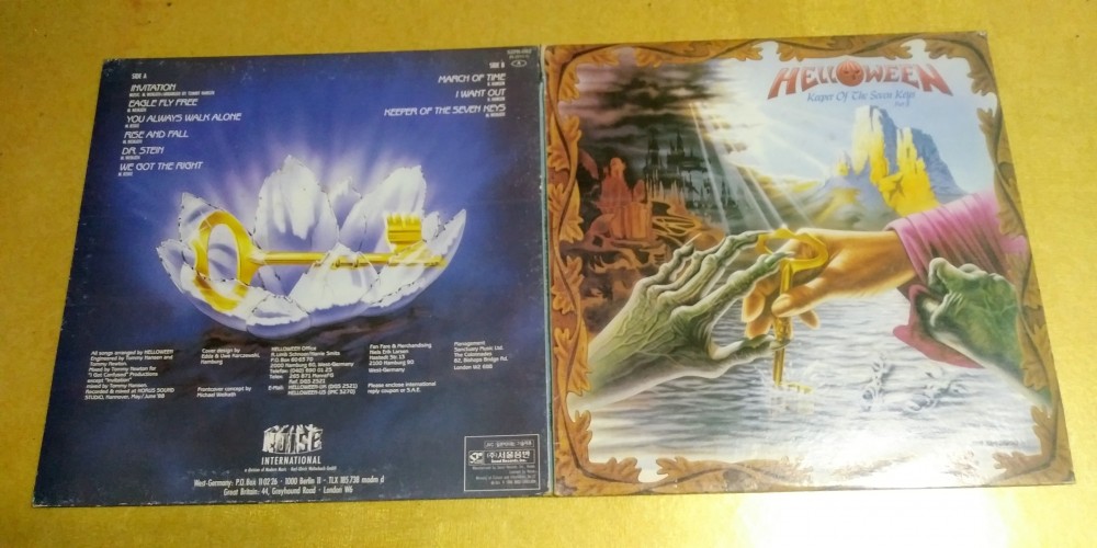 Helloween - Keeper of the Seven Keys Part II Vinyl Photo.