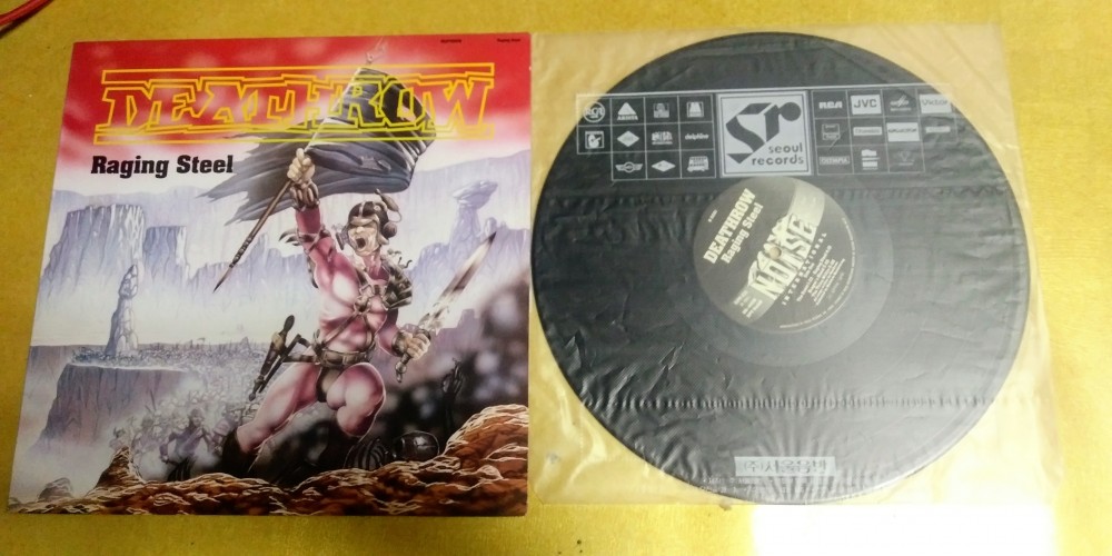 Deathrow - Raging Steel Vinyl Photo