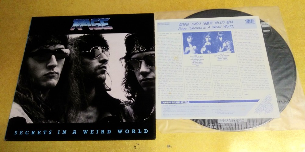 Rage - Secrets in a Weird World Vinyl Photo