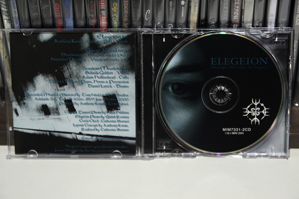 Elegeion - Through the Eyes of Regret CD Photo