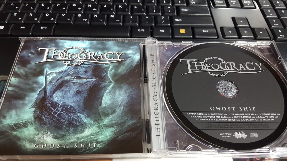 Theocracy - Ghost Ship CD Photo