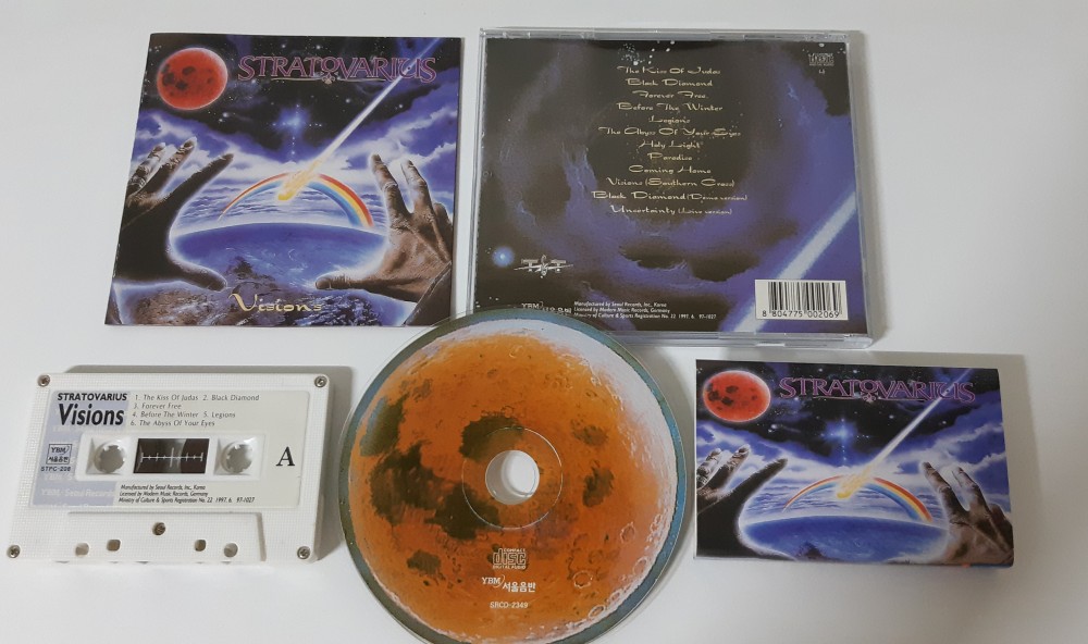 Stratovarius - Visions CD, Cassette Photo