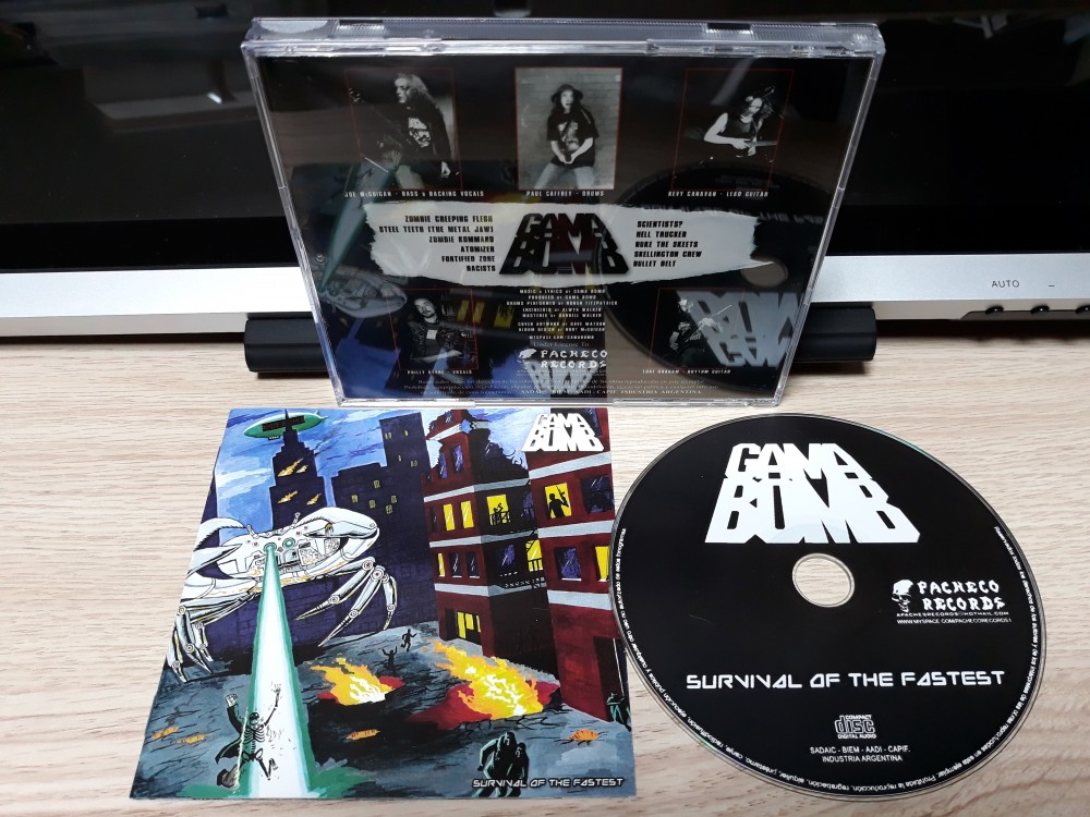 Gama Bomb - Survival of the Fastest CD Photo