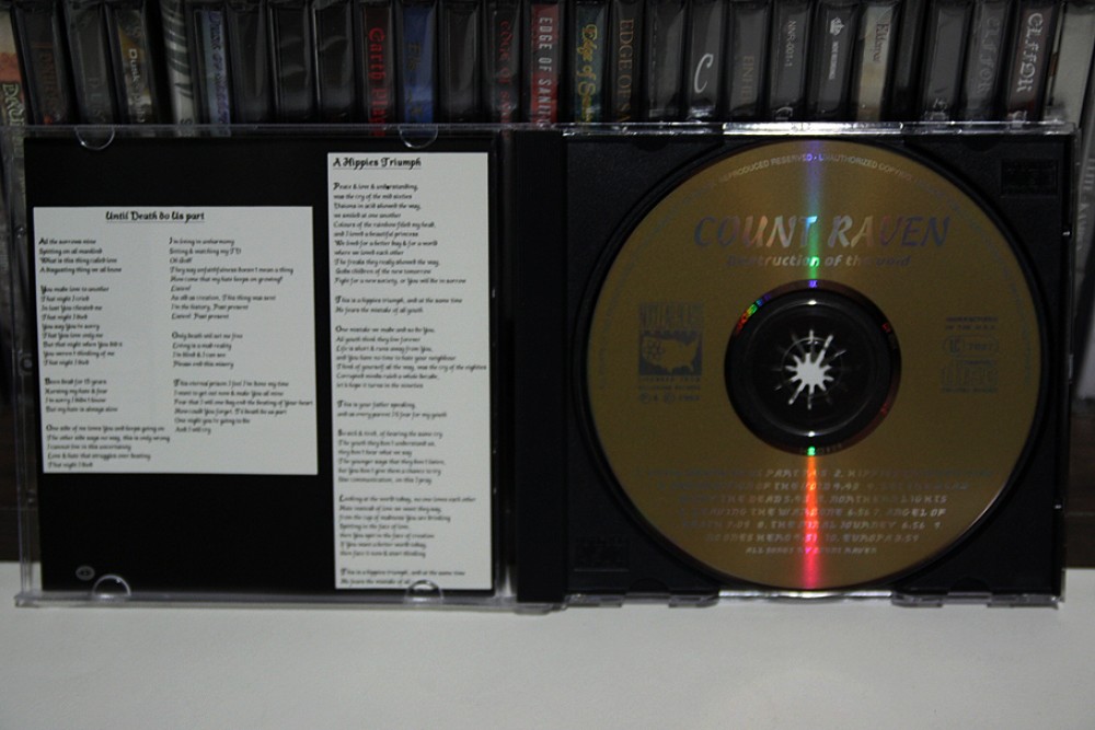 Count Raven - Destruction of the Void CD Photo | Metal Kingdom