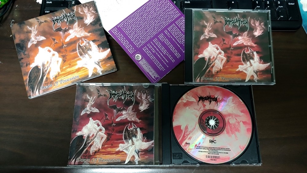 Immolation - Dawn of Possession CD Photo