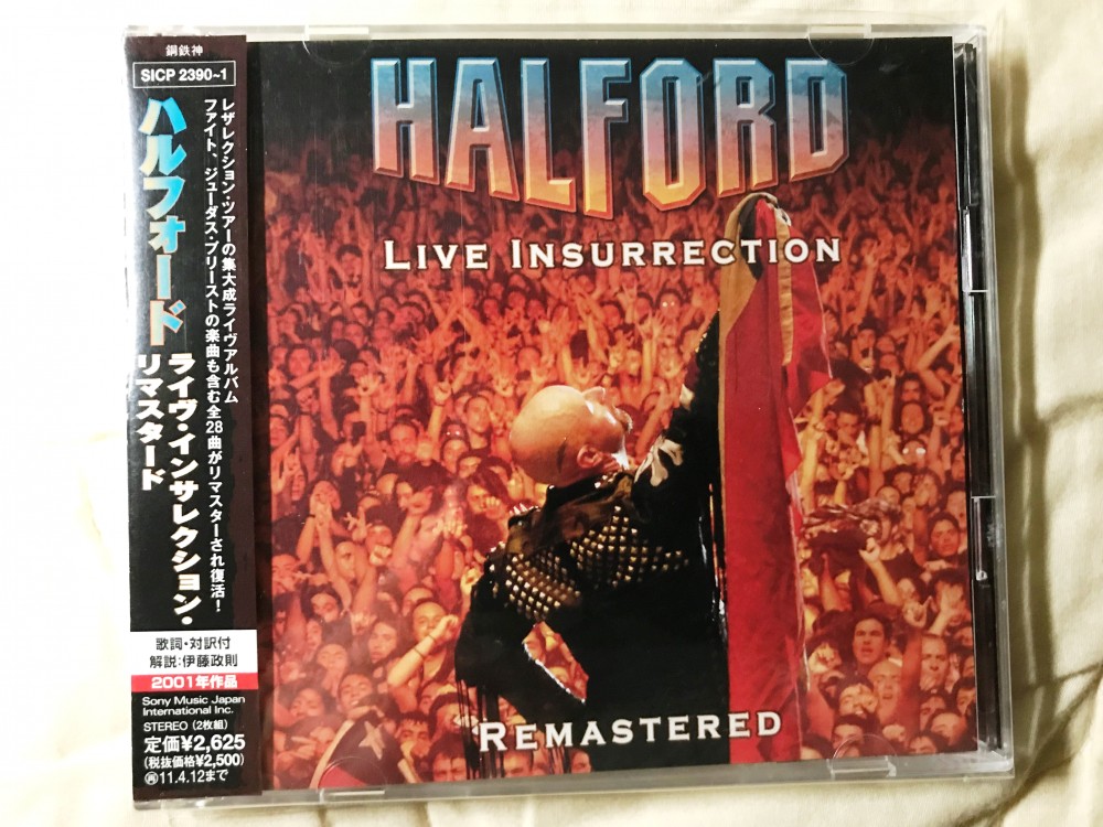 Halford - Live Insurrection CD Photo