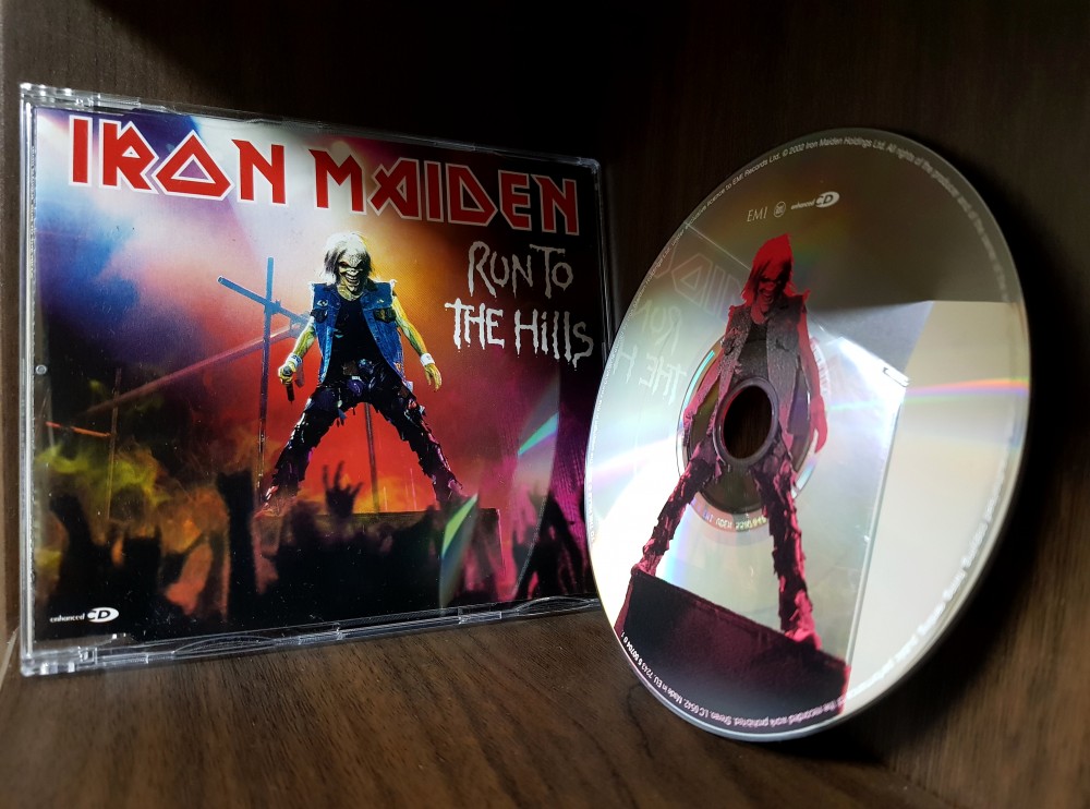 Iron Maiden - Run to the Hills CD Photo