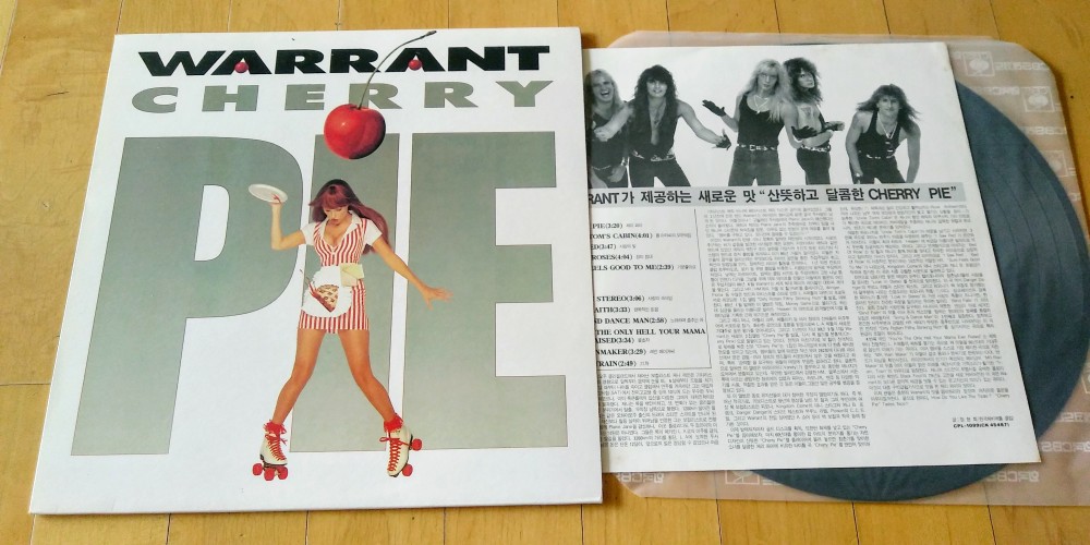 Warrant - Cherry Pie Vinyl Photo