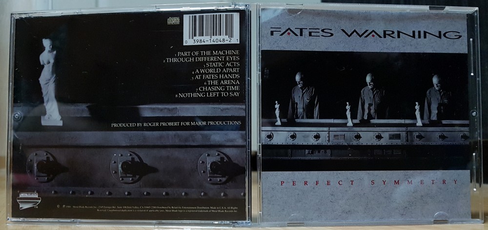 Fates Warning - Perfect Symmetry CD Photo