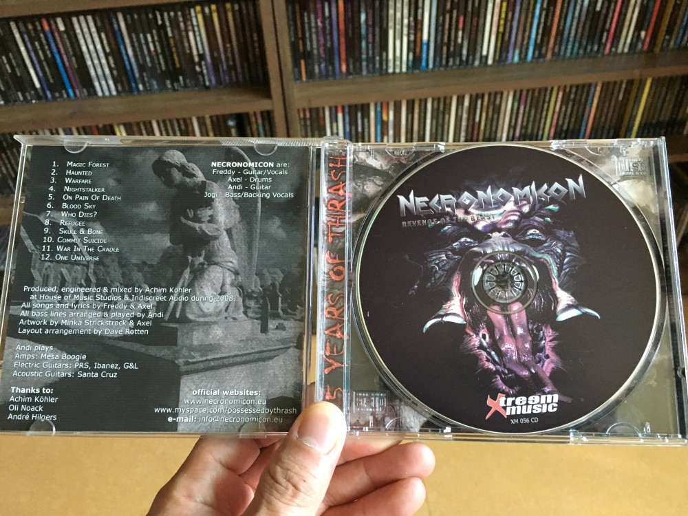 Necronomicon - Revenge of the Beast CD Photo