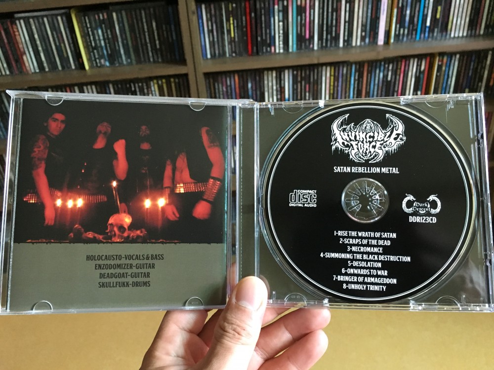 Invincible Force - Satan Rebellion Metal CD Photo