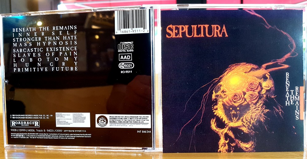 Sepultura - Beneath the Remains CD Photo