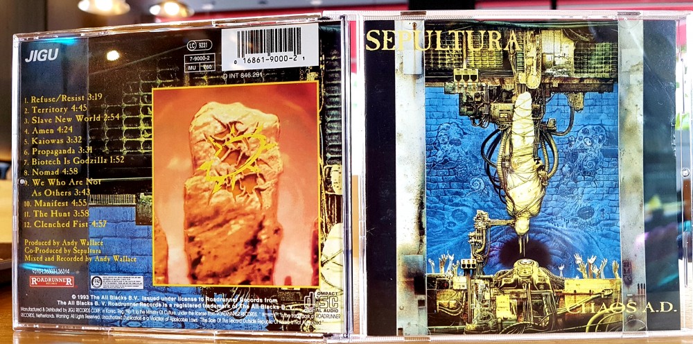 Sepultura - Chaos A.D. CD Photo