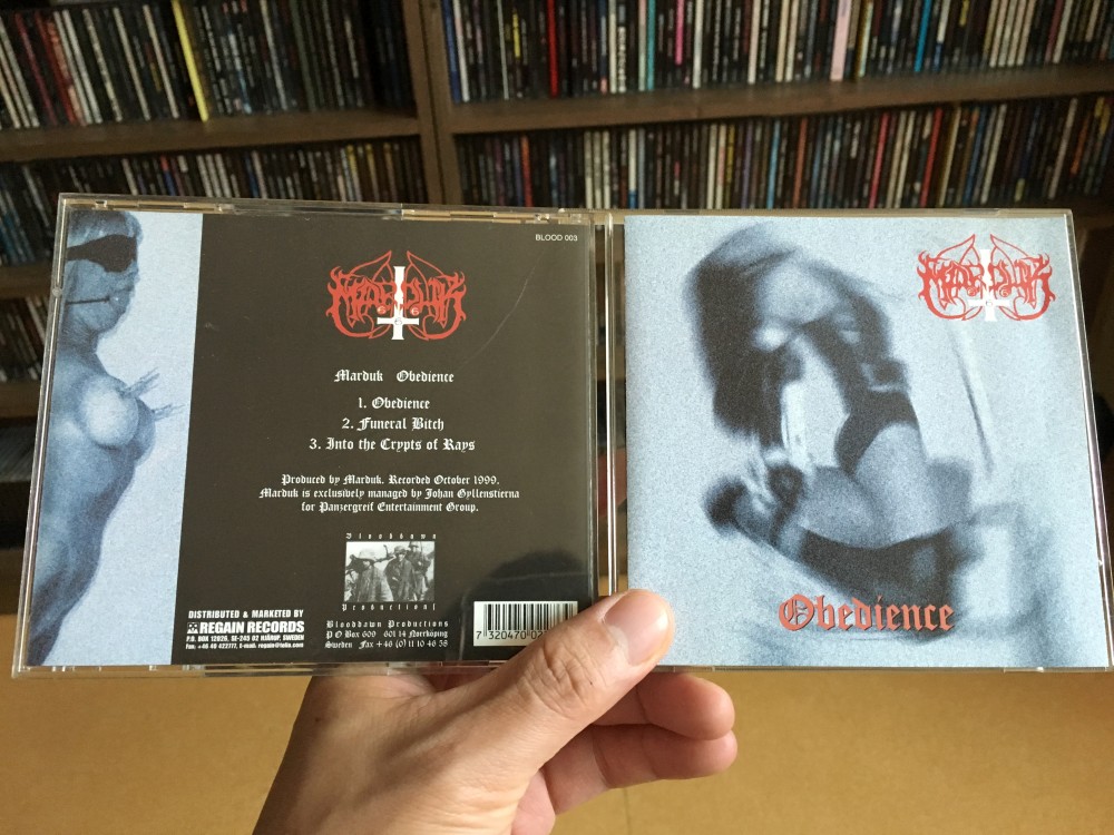 Marduk - Obedience CD Photo