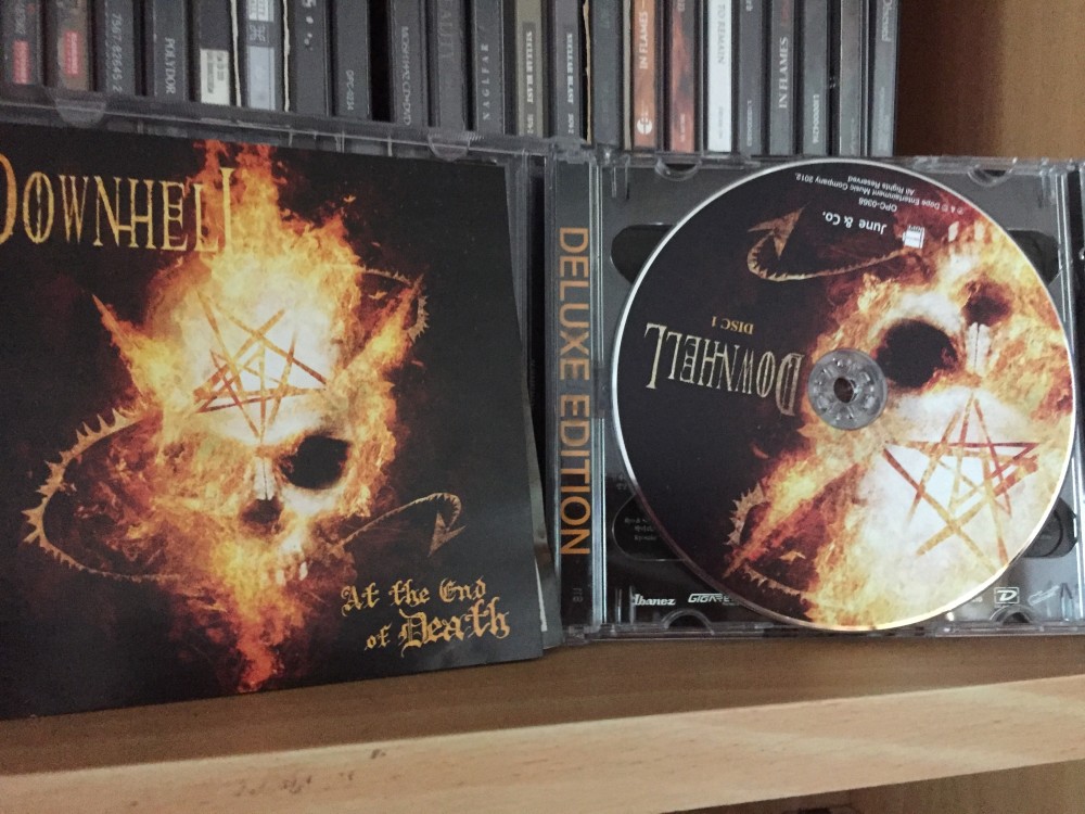 Downhell - At the End of Death CD Photo