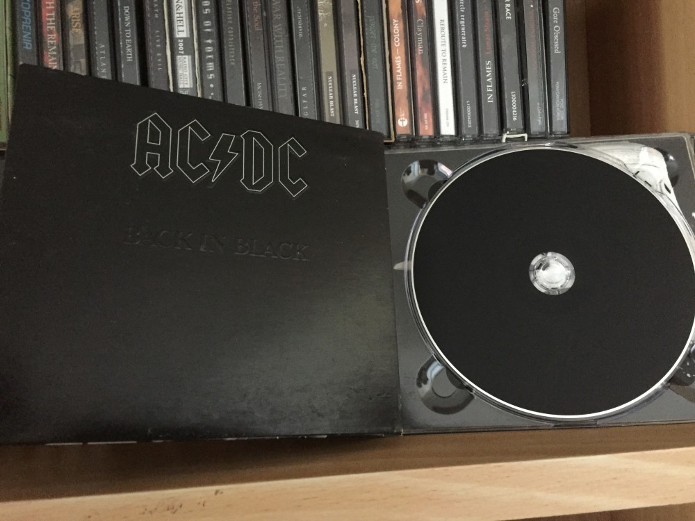 AC/DC - Back in Black CD Photo